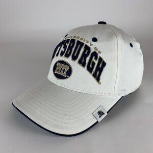 Pitt Panthers NCAA White Zephyr Strapback Adjustable Hat